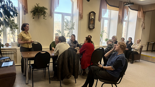 В томском отделении ВОС прошла пасхальная встреча